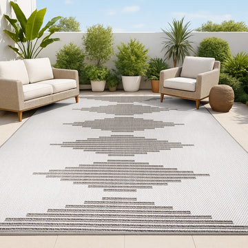 Vinales Diamond Stripe Indoor/outdoor Area Rug